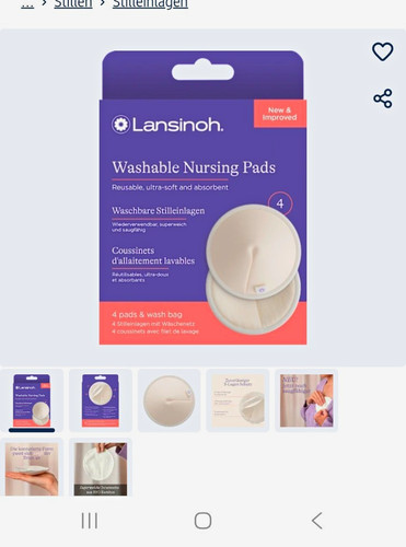 Lansinoh waschbare