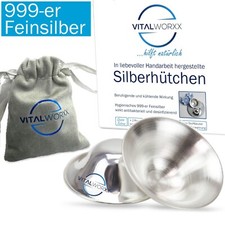 VITALWORXX Silberhütchen aus